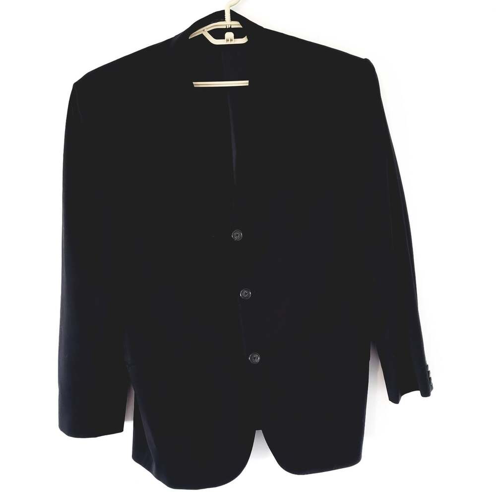 CORNELIANI Navy Blue Wool Sport Coat Blazer Size 42R